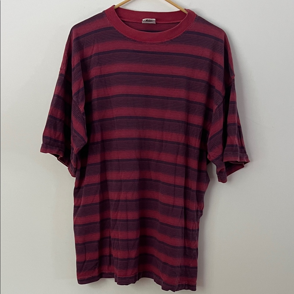 Vintage Denim Express T-shirt Men’s XL Striped 90s